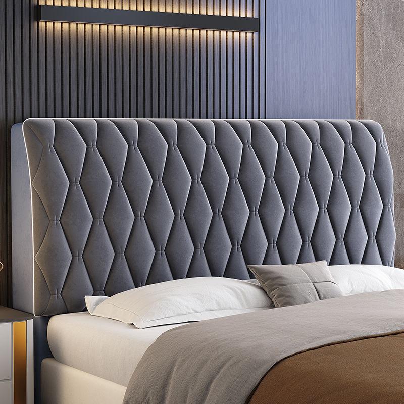 Tấm Che Giường Bao Gồm Tất Cả, Chần Bông, Mềm Mại Và Chống Va Chạm, Thích Hợp Cho Giường, Tấm Che Bụi Thông Dụng Tấm Che Đầu Giường Vòng Cung, Làm Bằng Gỗ