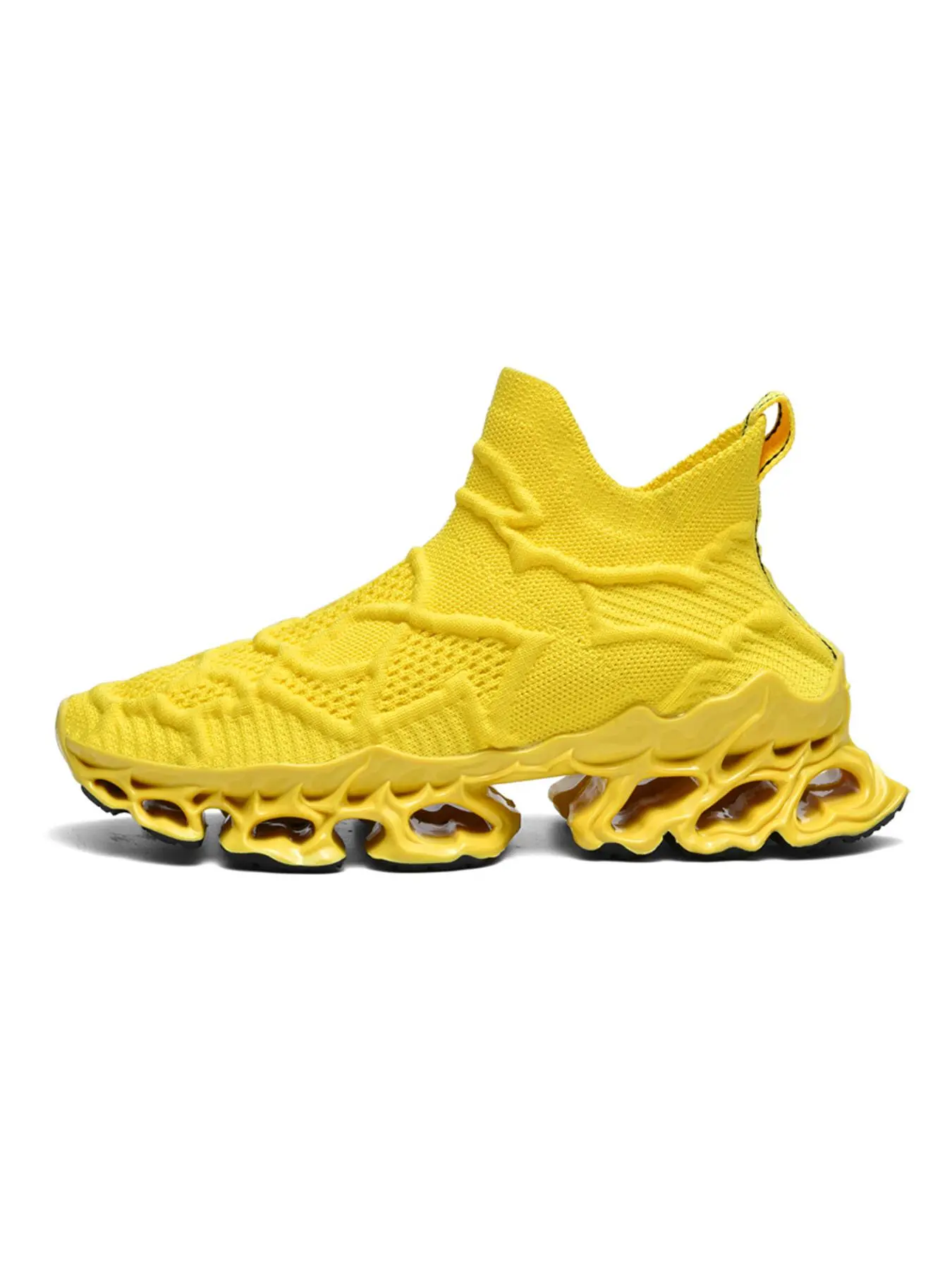 Unisex's Streetwear High-quality Root Texture Design Sports Running Shoes, Trendy Breathable Comfortable Sneakers, Men's Running Shoes, Daily Run Shoes, Non-slip Wear-resistant Casual Shoes for Daily Wear, Running Shoes