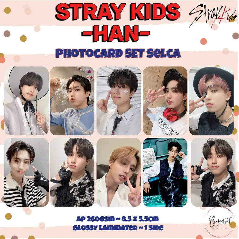 Photocard STRAY KIDS set 10 pcs 3