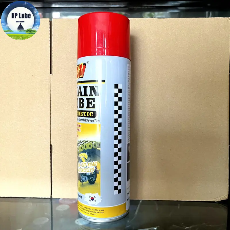 Dưỡng Sên 3T Mỡ Bò Nước 3T Chain Lube 500ml Chống Văng, Bám Bính Tốt, Mỡ Bò Dang Phun 3