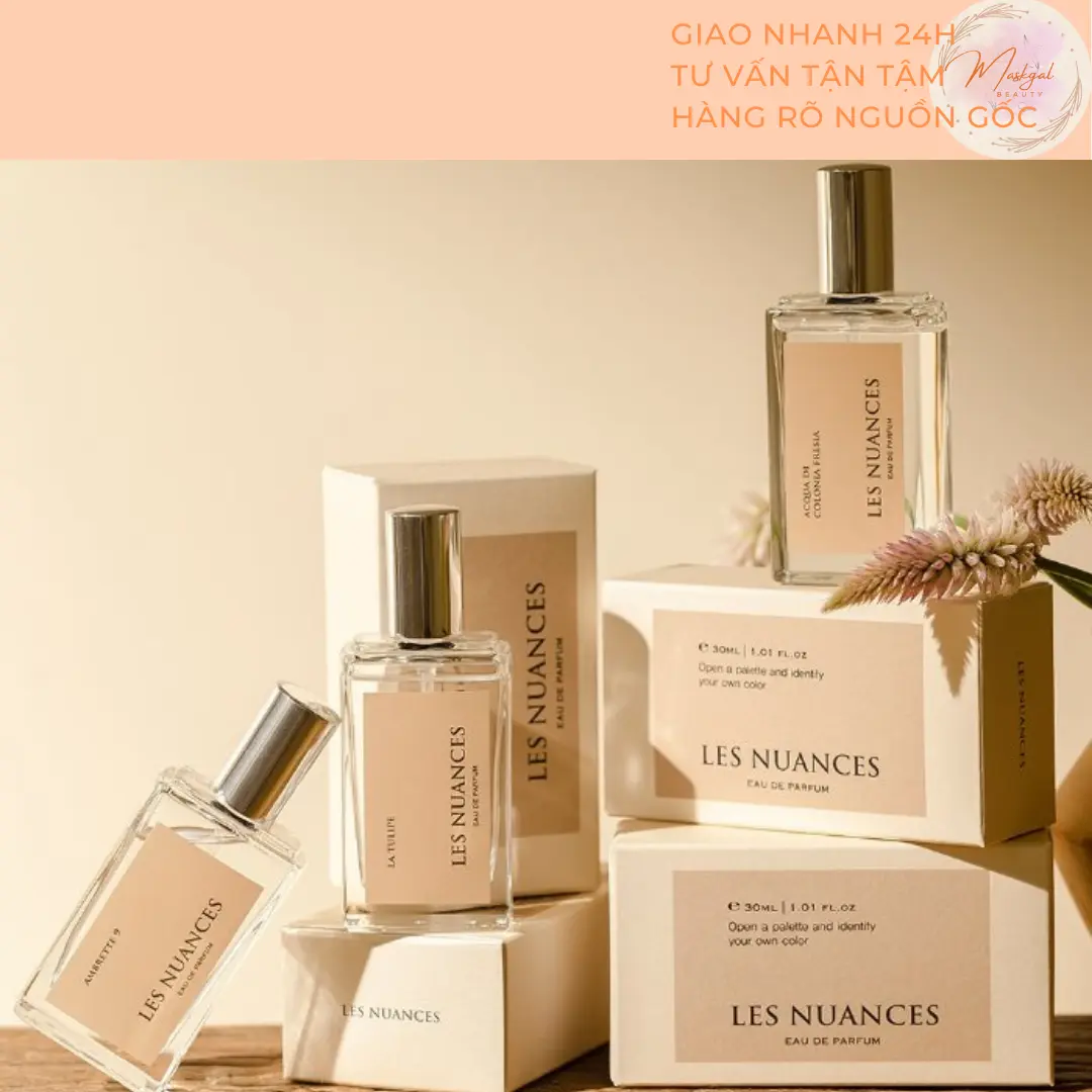 Nước Hoa LES NUANCES EAU DE PARFUM 30ml - Nước hoa nội địa Hàn Quốc