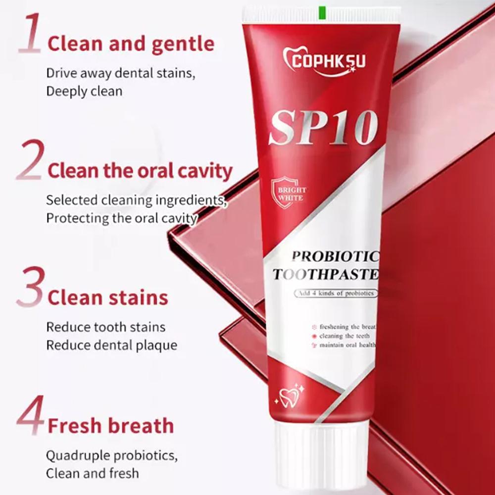 【BUY 1 TAKE 1】2Pcs Set Probiotic Caries Toothpaste （SP10+SP7） Whitening ...
