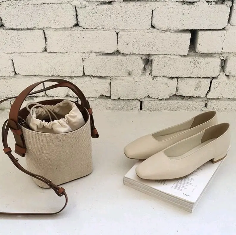 EONJU - SUMMER BUCKET CANVAS TAS SELEMPANG BUCKET CANVAS SERUT BAGIAN DALAM 3