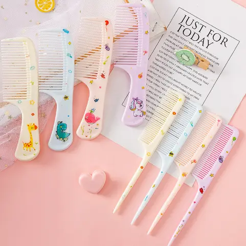 BISA COD F5883 Set Sisir Karakter Lucu / Sisir 2 In1 Hair Comb Import