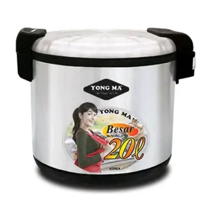 penghangat nasi ukuran 20L yongma smj5019