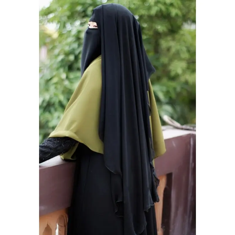 Niqob Yaman Ceruty Premium layer panjang