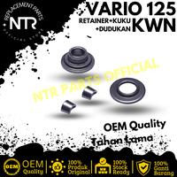 Gambar retainer assy kuku klep dudukan klep topi klep vario 125 vario 150 pcx 150 NTR Parts Official dari NTRPARTS_NEW Kab. Tangerang 3 Tokopedia