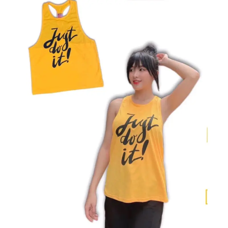 ￼[A21] Áo Tanktop Thể Thao Tập Gym Yoga Nữ thun Vải Thoáng Mát, Hoạt Động Thoải Mái