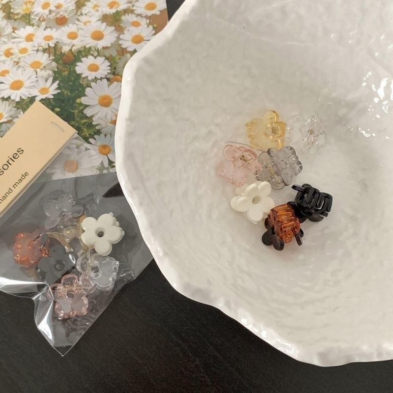 Kẹp Tóc Càng Cua Nhỏ Thiết Kế Hoa Năm Cánh, Phong Cách Hàn Quốc, Thời Trang, Kẹp Nhỏ Đơn Giản, Kẹp Bên, Thích Hợp Cho Tóc Con, Kẹp Tóc Mái Cho Bé Gái, Kẹp Tóc, Kẹp Tóc 6