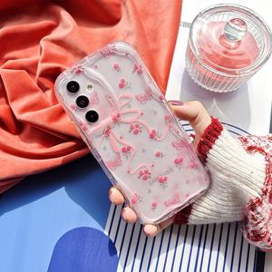 Funda para celular con patrón floral, funda linda, protector decorativo, accesorios para celular compatibles con Samsung Galaxy A05S A05 A55 A35 A15 A54 A52 A52S A25 A14 A32 A06 A51 A16 4G A53 5G, funda