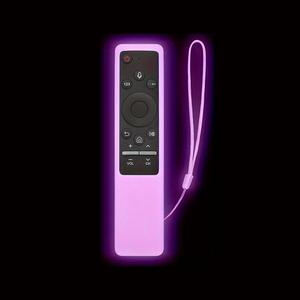 Funda para control remoto que brilla en la oscuridad, antideslizante y a prueba de golpes, funda protectora para control remoto para Samsung BN59 Series Smart TV