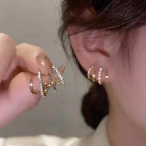 Product Introduction of Qiao Lanxuan Opal Long Fringe Earrings Korean Style Fashion Anti-Allergy Tremella, a Kind of Semi-Transparent White Fungus Eardrop Female Hanging Earrings Wholesale 42