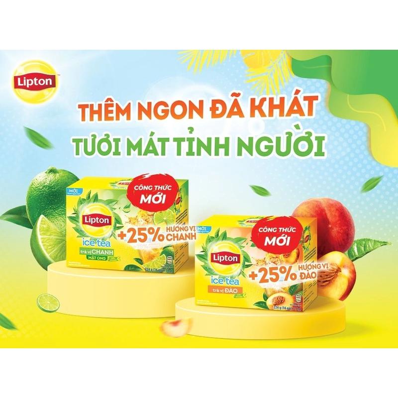 Product Introduction of TRÀ LIPTON HÒA TAN (VỊ CHANH/ĐÀO) Tea 10