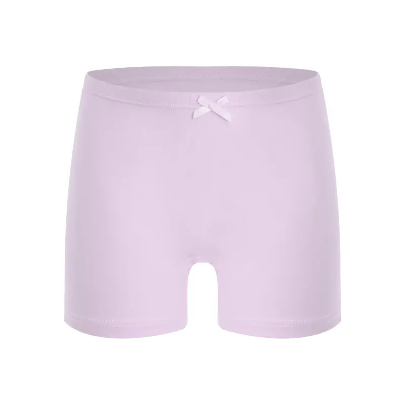 Quần Lót Trẻ Em Bé Gái, Yartina, Chất Liệu Mềm Mại, Kiểu Boyshort, Cạp Chun, Đồ Lót Thể Thao, Màu Trơn Quần Đùi Đạp Xe 6
