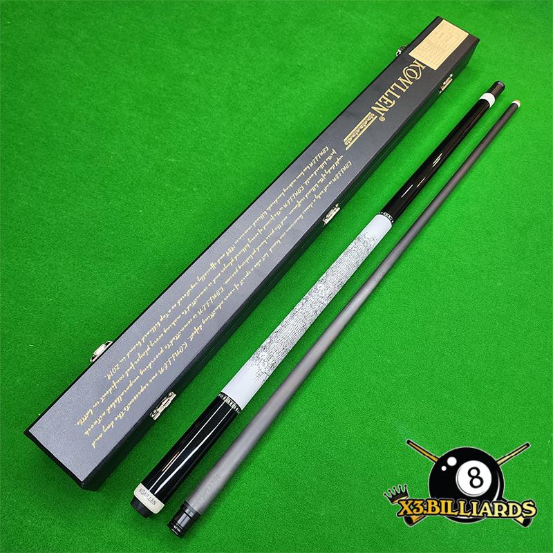Cơ Bida Lỗ Konllen 10-12F Chuôi Ghép 4 Trục Carbon Tay Cầm Da Ring Khảm Bào Ngư Ngọn Full Carbon Giảm Bạt Giảm - Phụ Kiện X3.Billiards Carbon