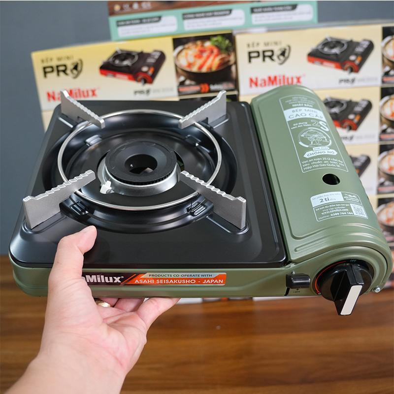 Bếp ga du lịch Namilux 2S CHỐNG CHÁY NỔ - PL2302PF - Bếp gas mini PL-2302PF - Bảo hành 6 tháng