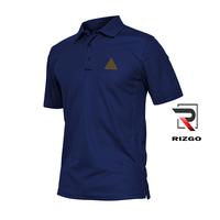 Gambar Rizgo - Kerah Polo R Segitiga Gold Shirt polos Terkeren Premium Quality Unisex Pria Katun Wanita Silver Tebal Kaos Distro Panjang - Navy Blue, S dari Rizgo Kota Administrasi Jakarta Pusat 2 Tokopedia