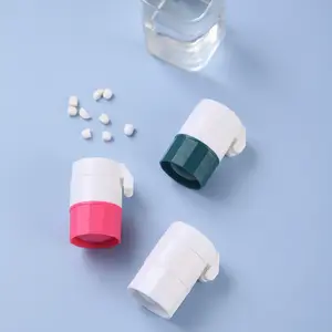 BISA COD 6449 Penghancur Obat Tablet 4 in 1 / Dispenser Obat Portabel