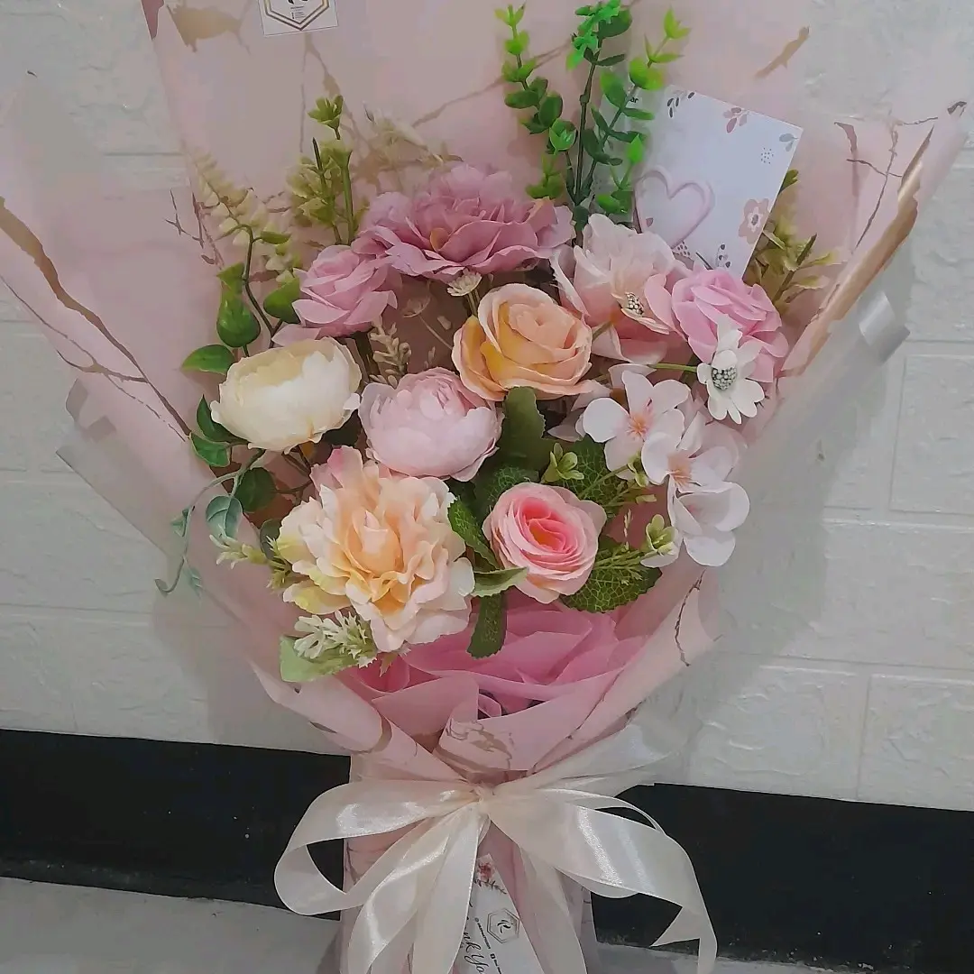 Buket Bunga Artificial ( 12 )