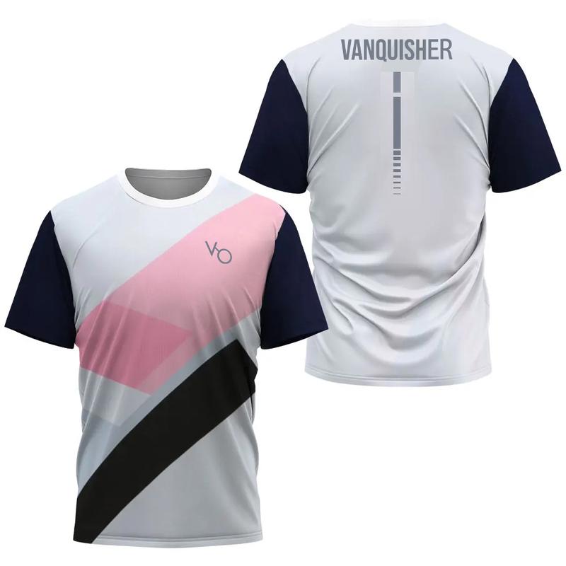 Product Introduction of Men's Summer Short Sleeve Fitness T Shirt Running Sport Breathable T-Shirts Casual O-neck Oversized Tops Fashion Men Tracksuits 13