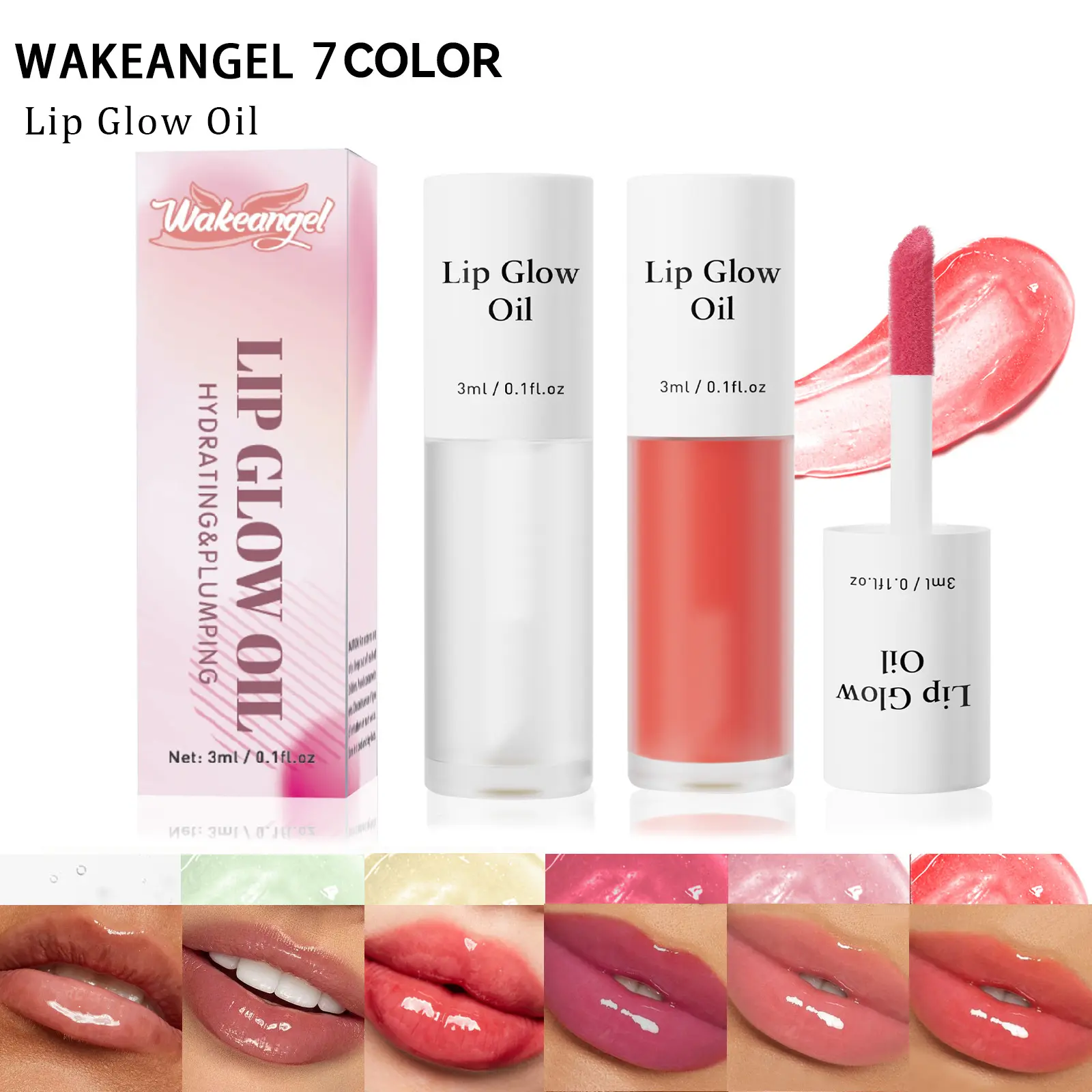 Shuiguang Moisturizing Fruit Flavor Lip Oil Natural Moisturizing Mirror Lip Glaze Lip Oil