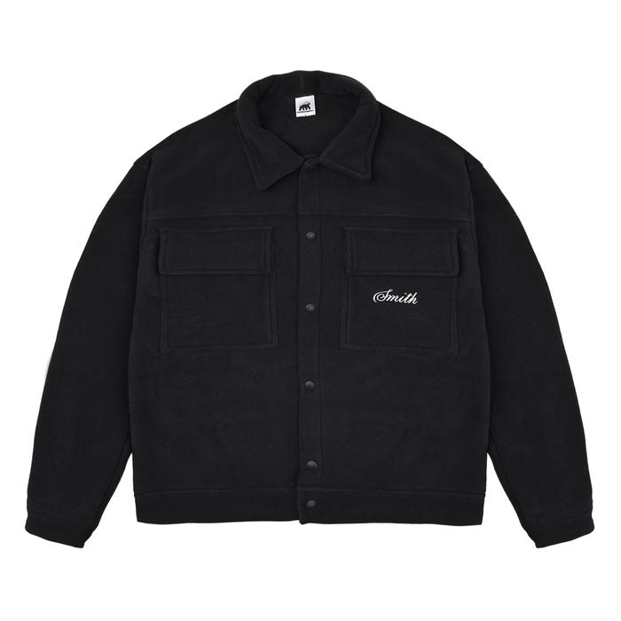 Gambar House of Smith Jacket Moft Jacket Polar Black - Jaket Pria dari HOUSE OF SMITH Kab. Bandung Tokopedia