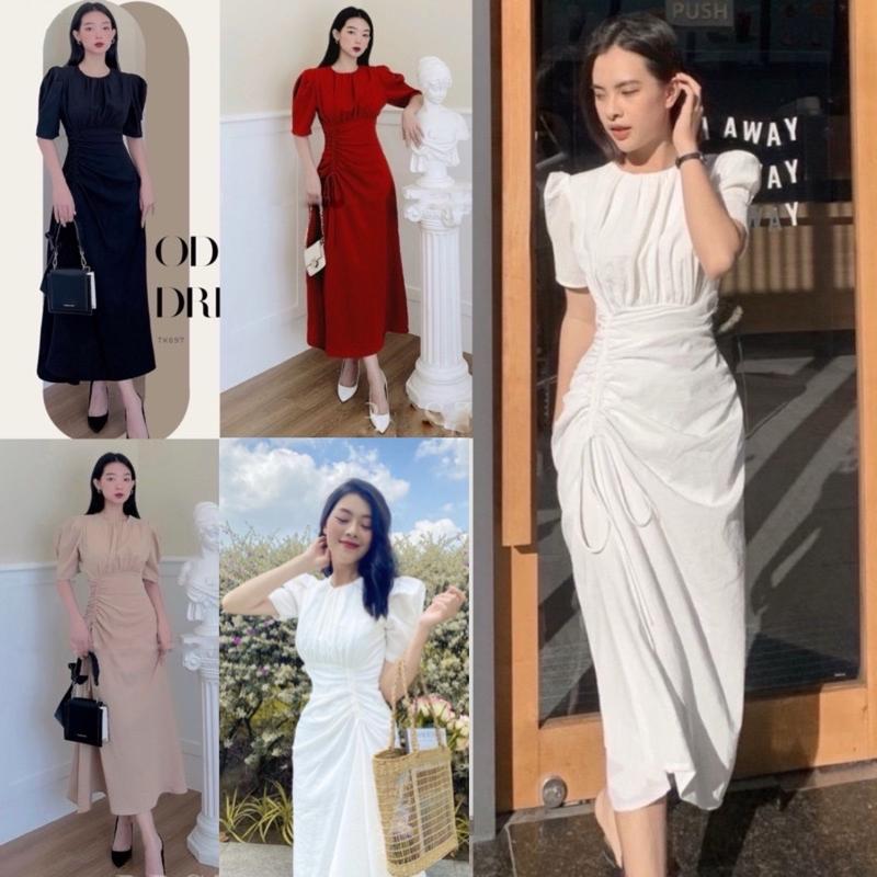 ĐẦM MAXI RÚT EO SIÊU PHẨM Nữ Women Dress Thun Voan vaytet đỏ missavenue m đỏ và hồng váy dự tiệc vaynoel váy  đỏ cưới