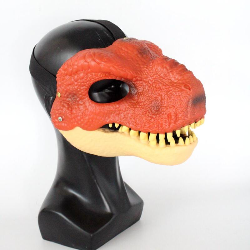 Product Introduction of mask role playing props performance headwear Jurassic World Raptor Dinosaur Festival children's toy carnival gift 8