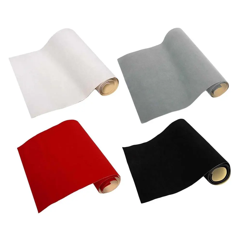 Tấm Lưng Dính Lưng Dính, Vải Nhung, Tự Dính, Thích Hợp Cho Hộp Trang Sức, Ngăn Kéo, Rèm Cửa Chất Liệu Dệt, Ghế Sofa Và Đệm
