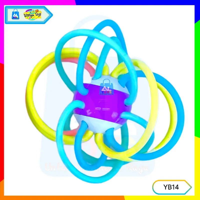 Mainan Baby Rattle Yoys Mainan Bayi Baby Rattle Yoys set YB14 2