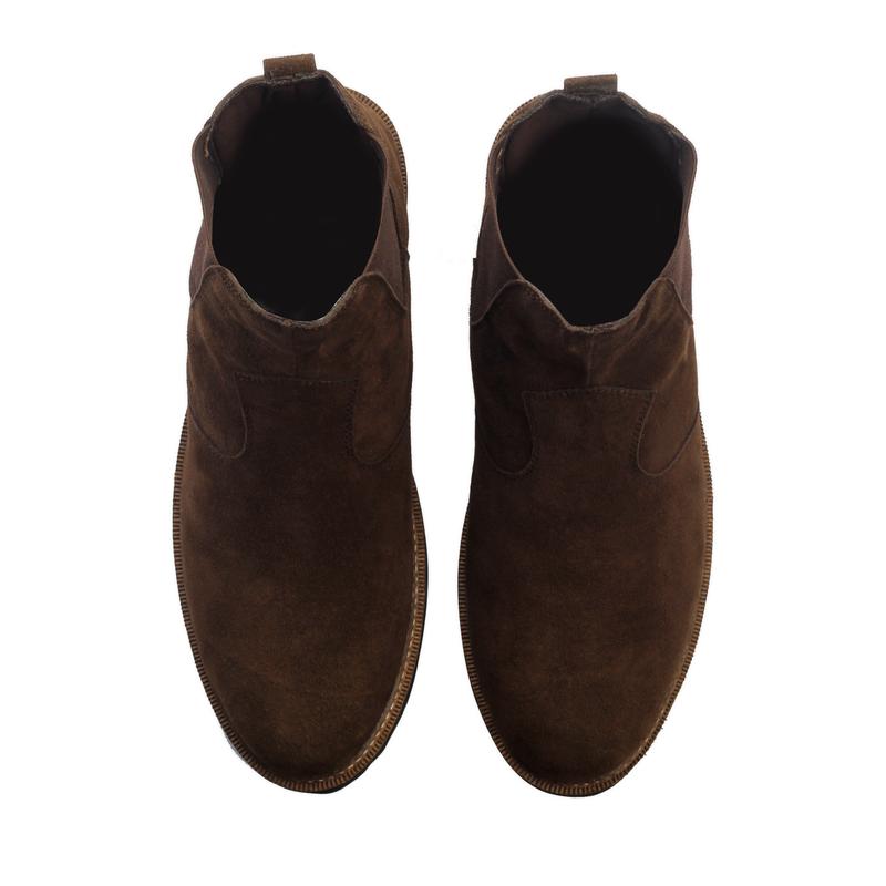Giant Flames - Sepatu Boots Pria Chelsea Boots Adventure Riding Axel Darkbrown 4