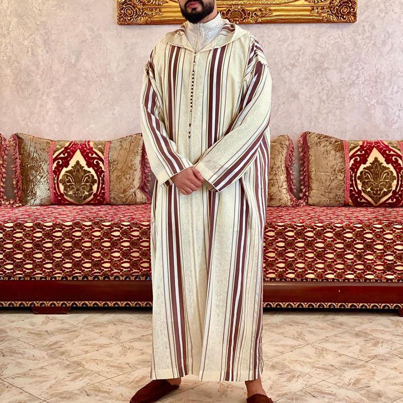 Jubah Thobe Muslim, Untuk Lelaki, Sesuai untuk Ramadan, Kaftan Abaya ...