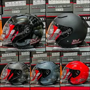HELM KYT DJ MARU POLOS ORIGINAL Motorcycle