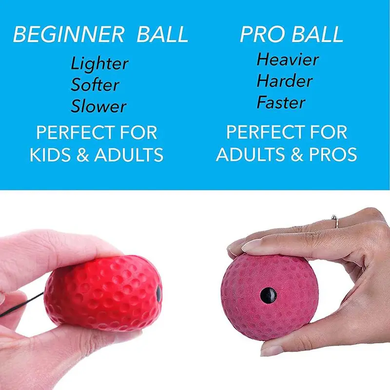 New Trend Punching Reflex Ball Samsak Tinju Speed Punching 3 PCS - DS212 4