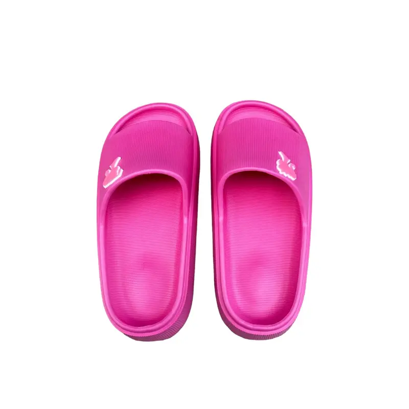 COLLIN SENDAL CEWEK DEWASA SELOP SENDAL SLIP ON TERBARU LOGO BARBIE B7840-1 Sandal Shoes Wanita 4