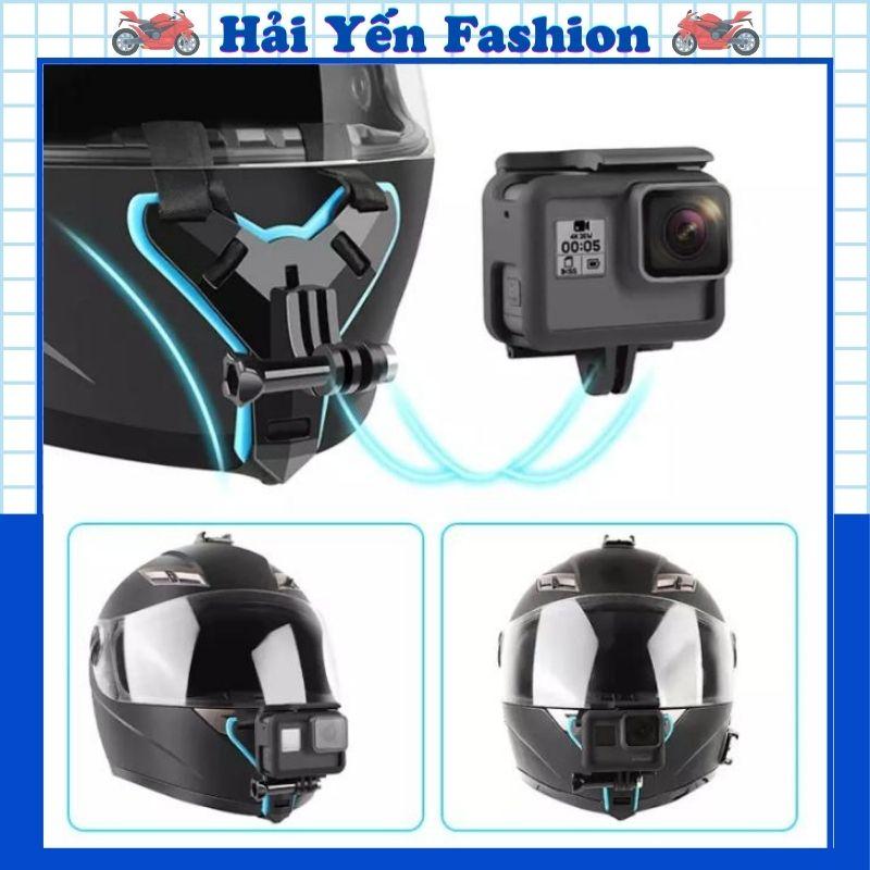 Mount Gắn Cằm Bộ Phụ Kiện Gắn Cằm Nón Fullface Đai Gắn Camera Hành Trình Lên Cằm Nón Bảo Hiểm