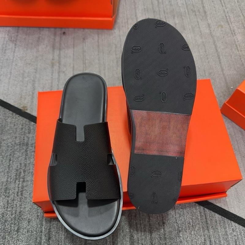 Dép Hmm đế phíp cao su- Bản đen nhám có dán sẵn VIBRAM cao cấp 5