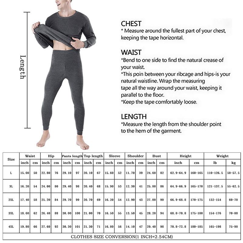 Product Introduction of Winter Plush And Thick Men'S Thermal Underwear Set Men'S Thin Solid Color Plus Velvet Thickened Bottom Shirt Large -Size Warm Underwear Suit -Udn 13