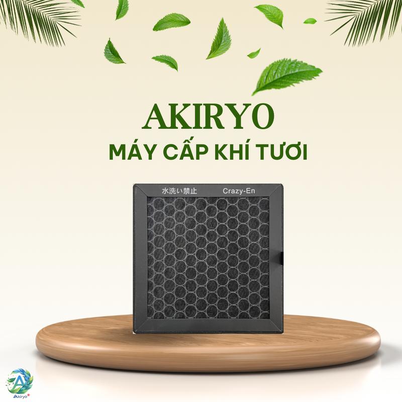 Màng lọc Carbon than hoạt tính máy Cấp khí tươi gắn tường RFA2023-CE01/02 0