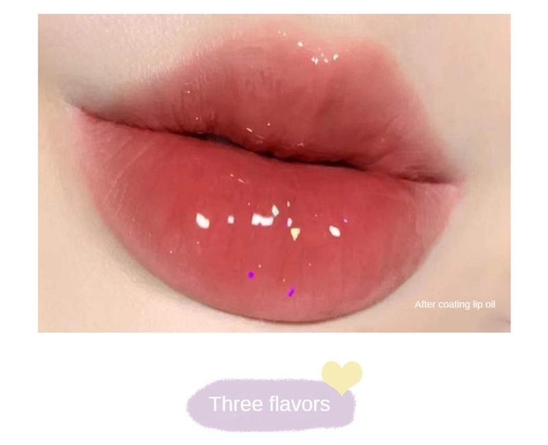 Product Introduction of Gege Bear Crystal Jelly Lip Oil Lip Care Lipstick And Lip Gloss Before Makeup Moisturizing And Nourishing Fruit Lipstick 24