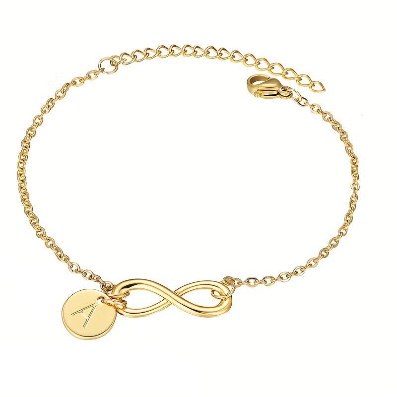 Female Luckly 8 Heart Braceets Bohemian Charm Bracelet Jewelry Infinity Ankles Bracelets for Woman Engagement Jewelry 0