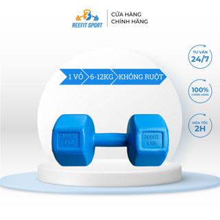 Vỏ tạ nhựa tay bát giác không ruột chưa nhồi (từ 6kg đến 12kg) 1