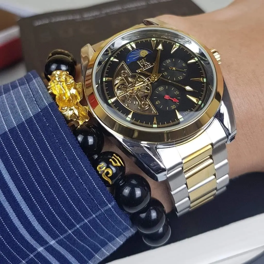 Đồng Hồ Cơ Nam WEISIKAI Nhật Bản Phiên Bản Kỷ Niệm