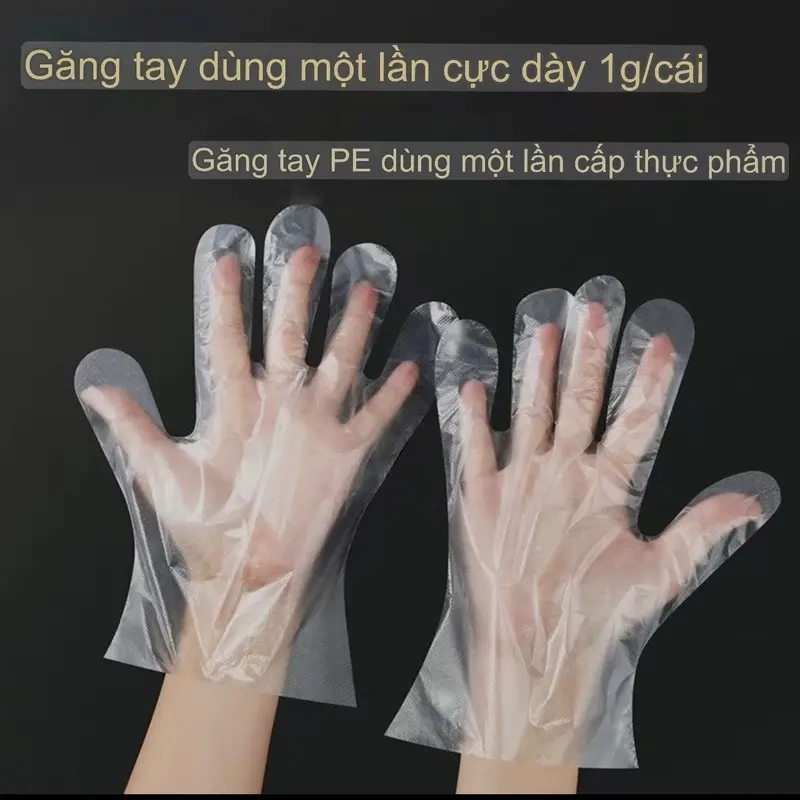 Găng tay dùng 1 lần dành cho salon tóc 100 cái/ túi 3
