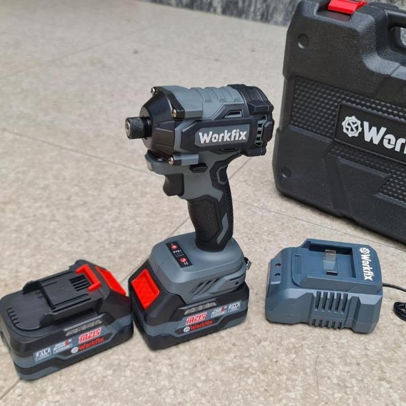 Máy Chuyên Bắn Vít Mạch 4 Tốc Độ Workfix ( Nhanh Thần Tốc - Bền Vô Đối ) Chân Pin Phổ Thông 0