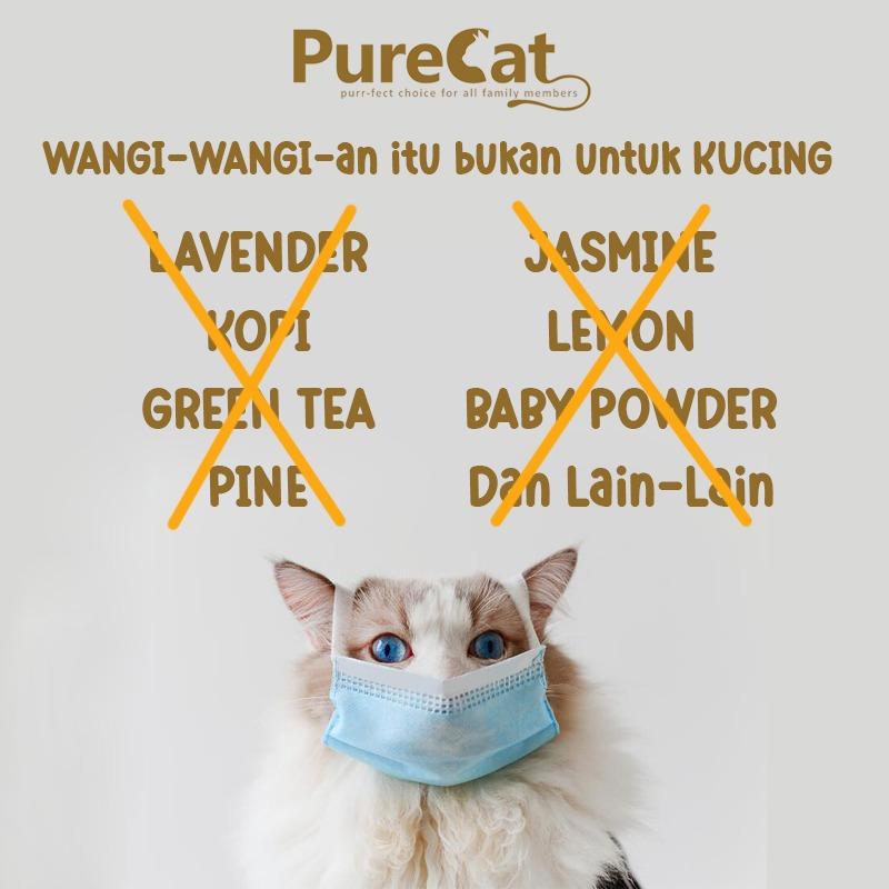 [BELI 5 GRATIS 1] PURECAT Pasir Kucing Cereal Original Tofu Cat Litter Tanpa Aroma 4