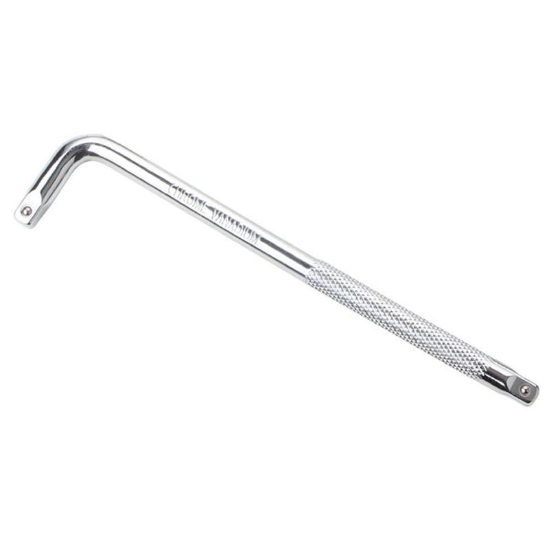 Product Introduction of High Hardness 1/4" L-shaped Wrench Hand Tool Square Interface Socket Wrench High Torque L-shaped Spanner Mechanical Maintenance 17