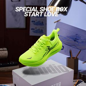 Kasut Larian Lelaki 361 Darjah  Tapak Kusyen, Tidak Licin, Anjal Lembut, Sesuai untuk Latihan, Berjalan, Ulang-alik, Kasut Sukan Profesional, 672512221 Outdoor Shoes Train Sports