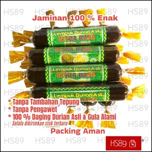 Lempok Durian Bengkalis Riau Asli Citra Rasa - Lempuk Durian