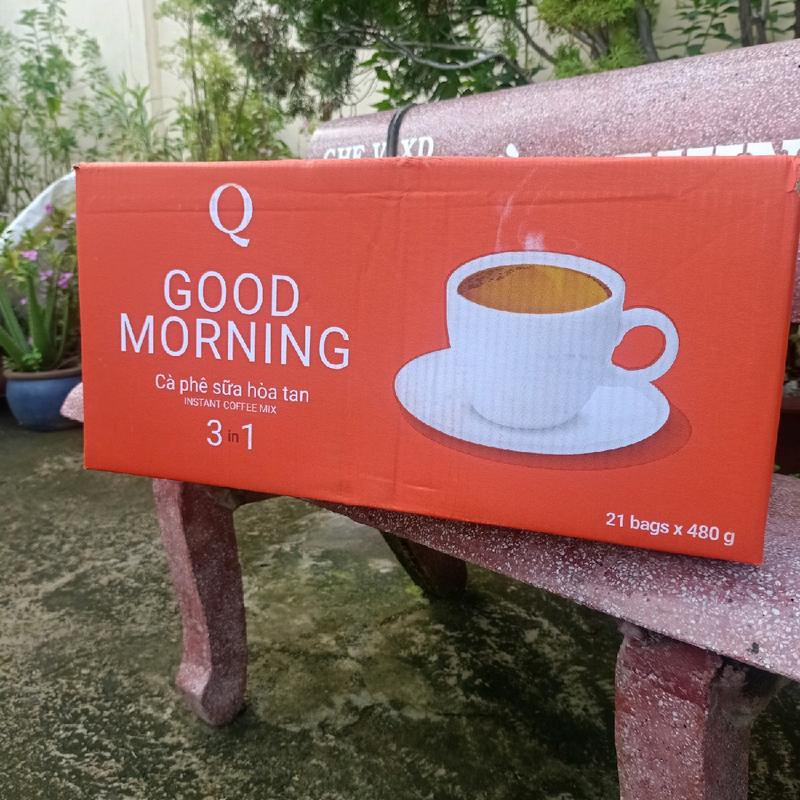 1 thùng cafe sữa trần Quang cam 21 bịch x 24 gói.